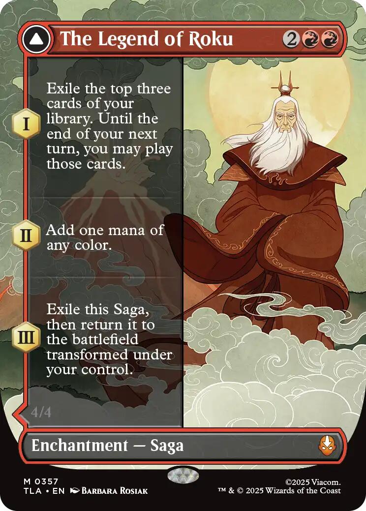 The Legend of Roku (Borderless) [Avatar: The Last Airbender] | L.A. Mood Comics and Games