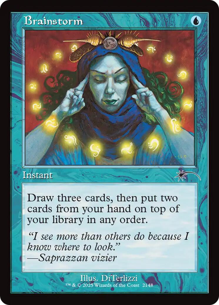 Brainstorm (2148) (Retro Frame) [Secret Lair Drop Series] | L.A. Mood Comics and Games