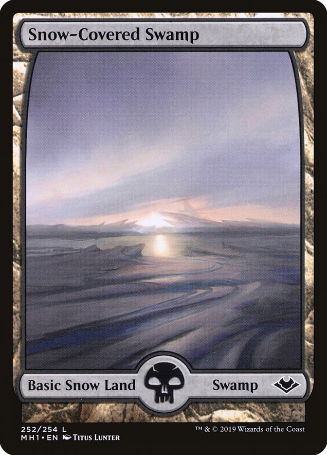 Snow-Covered Swamp [Modern Horizons] | L.A. Mood Comics and Games