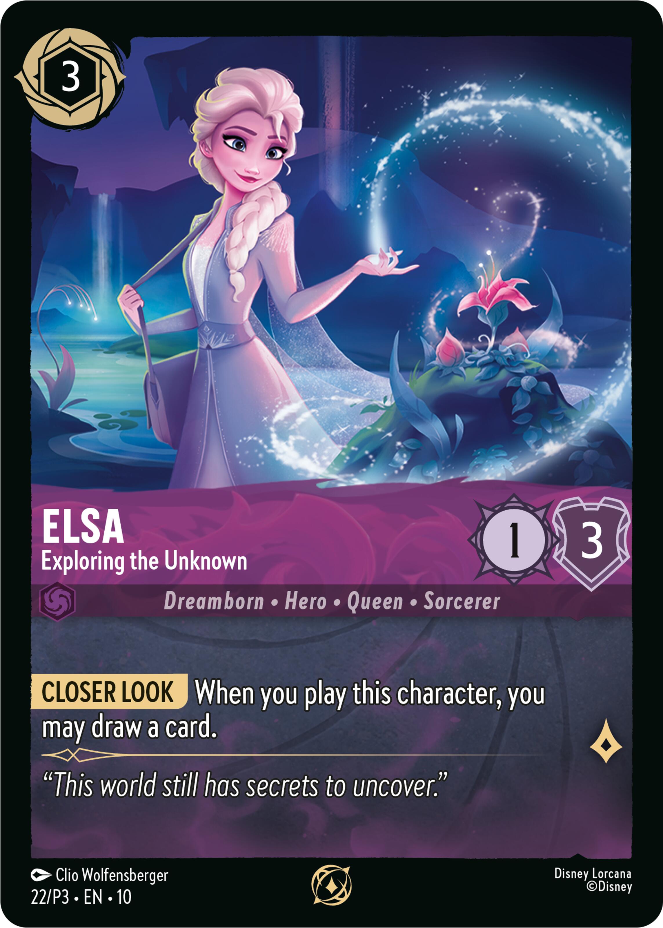 Elsa - Exploring the Unkown (22) [Promo Cards] | L.A. Mood Comics and Games