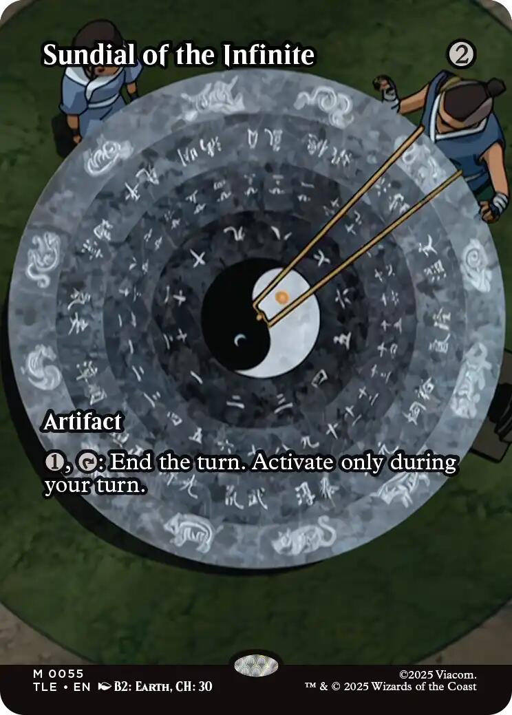 Sundial of the Infinite (Borderless) [Avatar: The Last Airbender: Eternal-Legal] | L.A. Mood Comics and Games