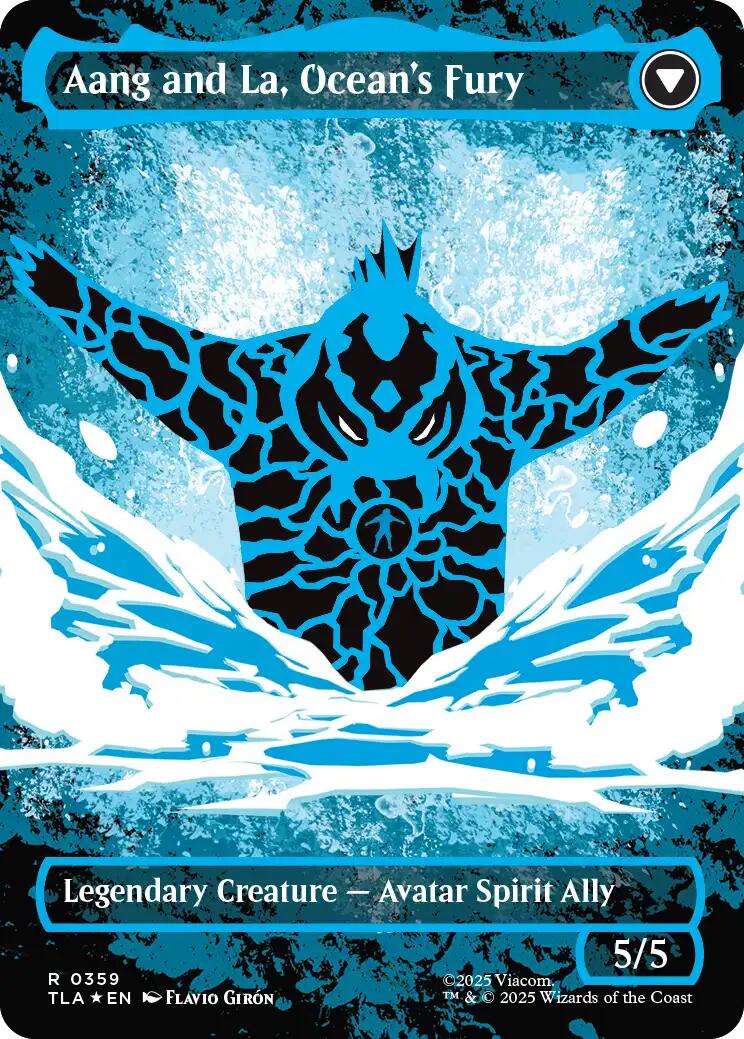 Aang, Swift Savior (Borderless) (Neon Ink Foil) [Avatar: The Last Airbender] | L.A. Mood Comics and Games