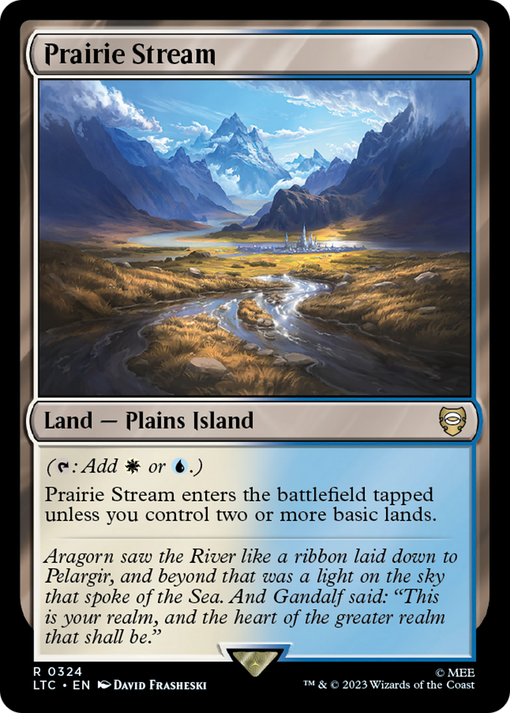 Prairie Stream [The Lord of the Rings: Tales of Middle-Earth Commander] | L.A. Mood Comics and Games