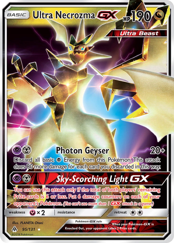 Ultra Necrozma GX (95/131) [Sun & Moon: Forbidden Light] | L.A. Mood Comics and Games