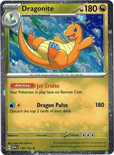 Dragonite 149/165 (Cosmos Holo) [Miscellaneous Cards] | L.A. Mood Comics and Games