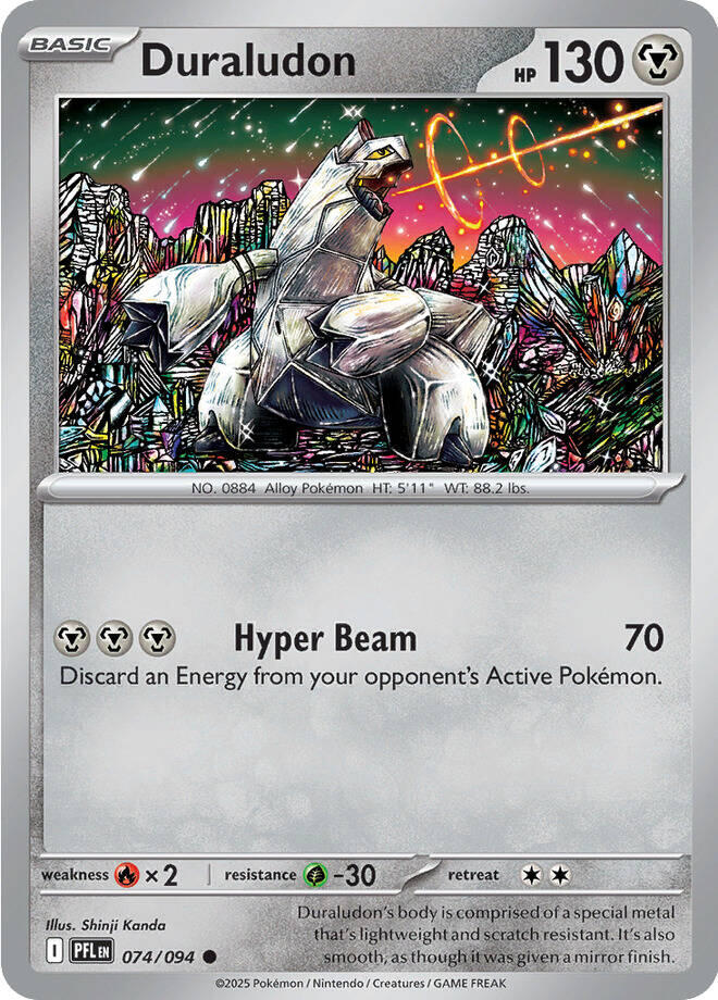 Duraludon (074/094) [Mega Evolution: Phantasmal Flames] | L.A. Mood Comics and Games