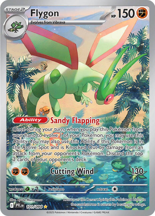 Flygon (101/094) [Mega Evolution: Phantasmal Flames] | L.A. Mood Comics and Games