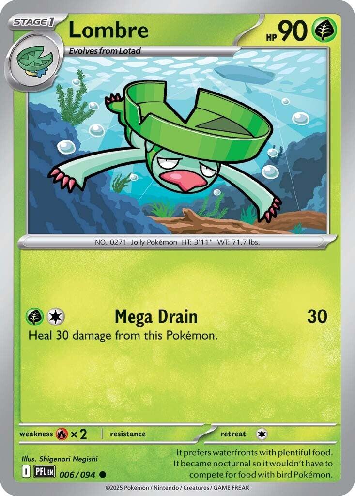 Lombre (006/094) [Mega Evolution: Phantasmal Flames] | L.A. Mood Comics and Games