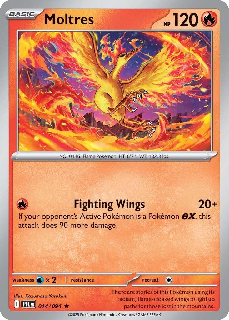 Moltres (014/094) [Mega Evolution: Phantasmal Flames] | L.A. Mood Comics and Games