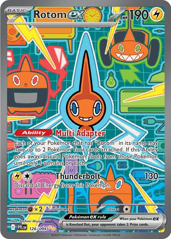 Rotom ex (126/094) [Mega Evolution: Phantasmal Flames] | L.A. Mood Comics and Games