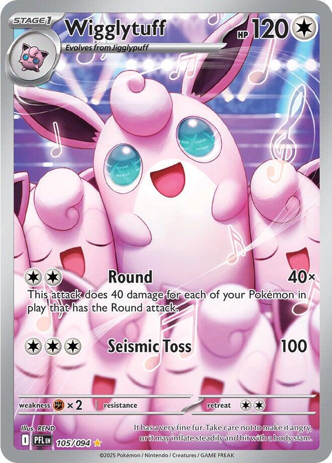 Wigglytuff (105/094) [Mega Evolution: Phantasmal Flames] | L.A. Mood Comics and Games