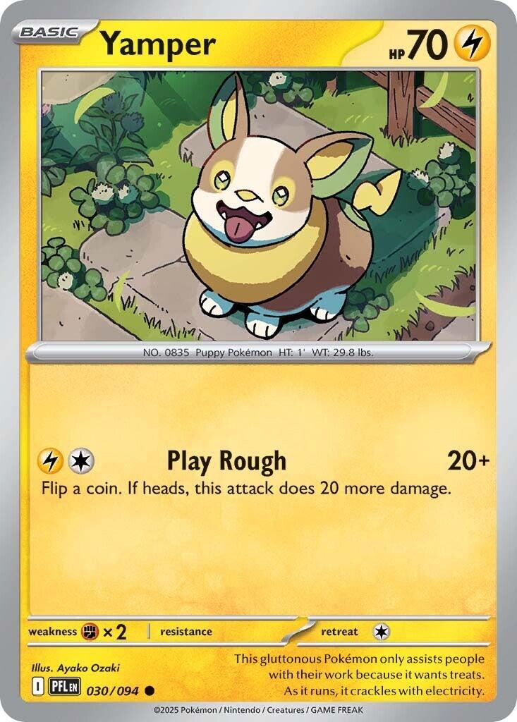 Yamper (030/094) [Mega Evolution: Phantasmal Flames] | L.A. Mood Comics and Games