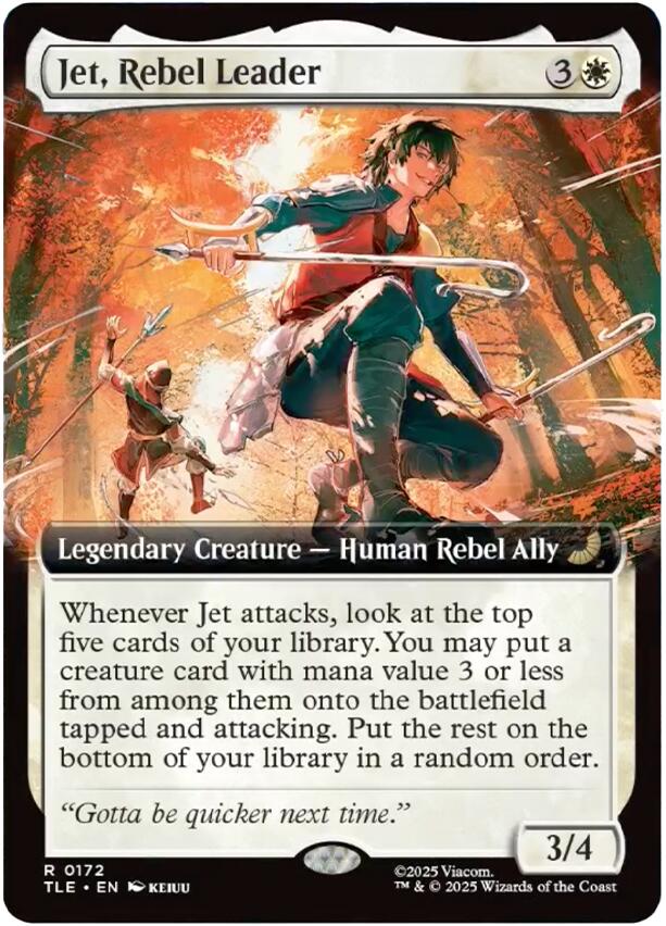 Jet, Rebel Leader (Extended Art) [Avatar: The Last Airbender: Eternal-Legal] | L.A. Mood Comics and Games