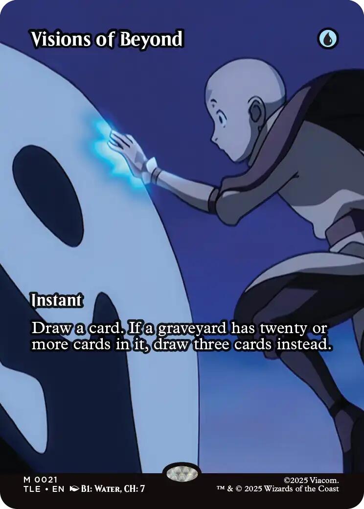 Visions of Beyond (Borderless) [Avatar: The Last Airbender: Eternal-Legal] | L.A. Mood Comics and Games