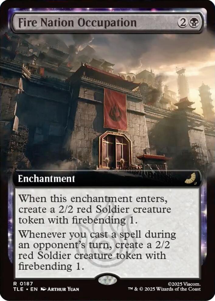 Fire Nation Occupation (Extended Art) [Avatar: The Last Airbender: Eternal-Legal] | L.A. Mood Comics and Games