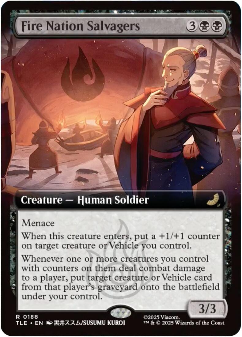 Fire Nation Salvagers (Extended Art) [Avatar: The Last Airbender: Eternal-Legal] | L.A. Mood Comics and Games