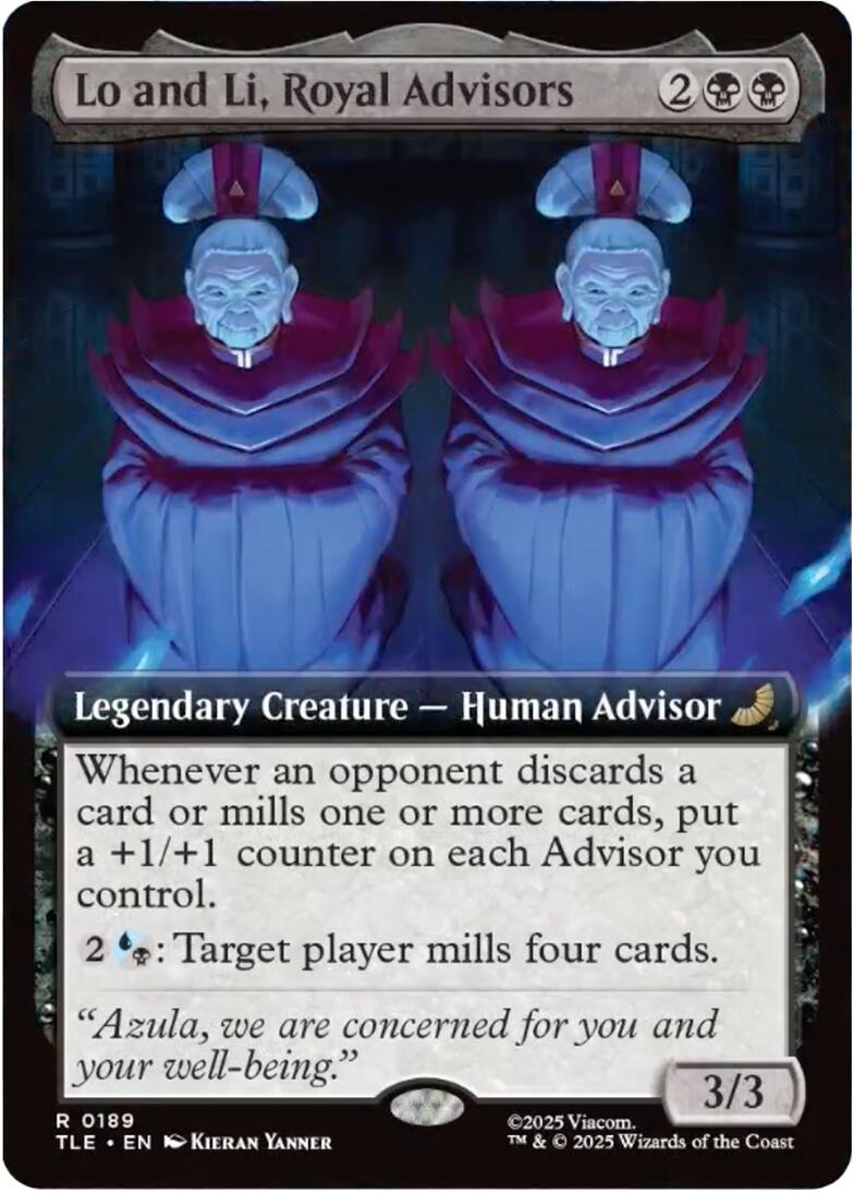Lo and Li, Royal Advisors (Extended Art) [Avatar: The Last Airbender: Eternal-Legal] | L.A. Mood Comics and Games