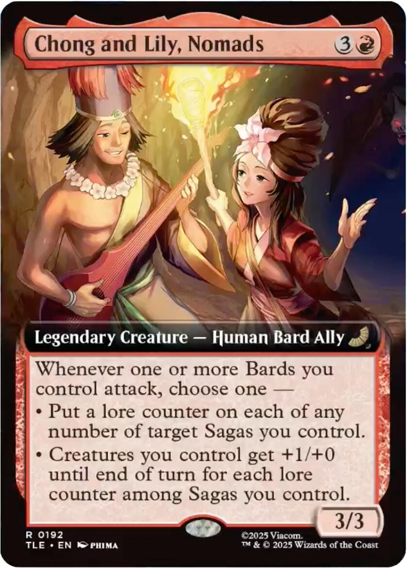 Chong and Lily, Nomads (Extended Art) [Avatar: The Last Airbender: Eternal-Legal] | L.A. Mood Comics and Games