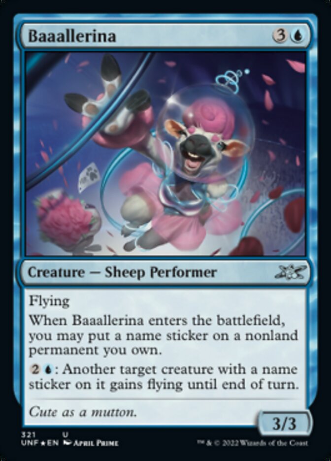 Baaallerina (Galaxy Foil) [Unfinity] | L.A. Mood Comics and Games