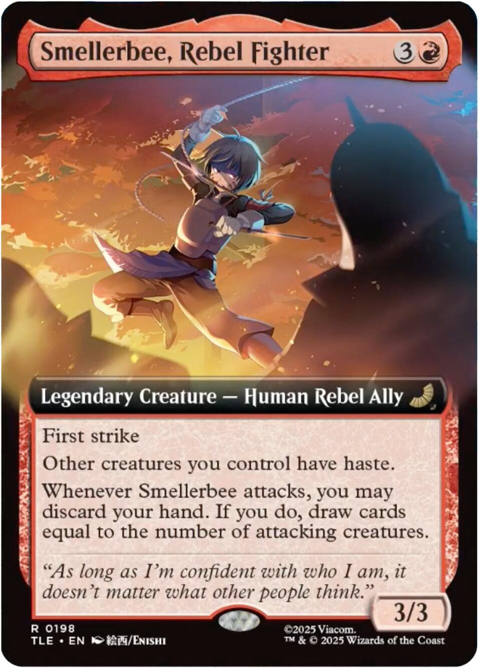 Smellerbee, Rebel Fighter (Extended Art) [Avatar: The Last Airbender: Eternal-Legal] | L.A. Mood Comics and Games
