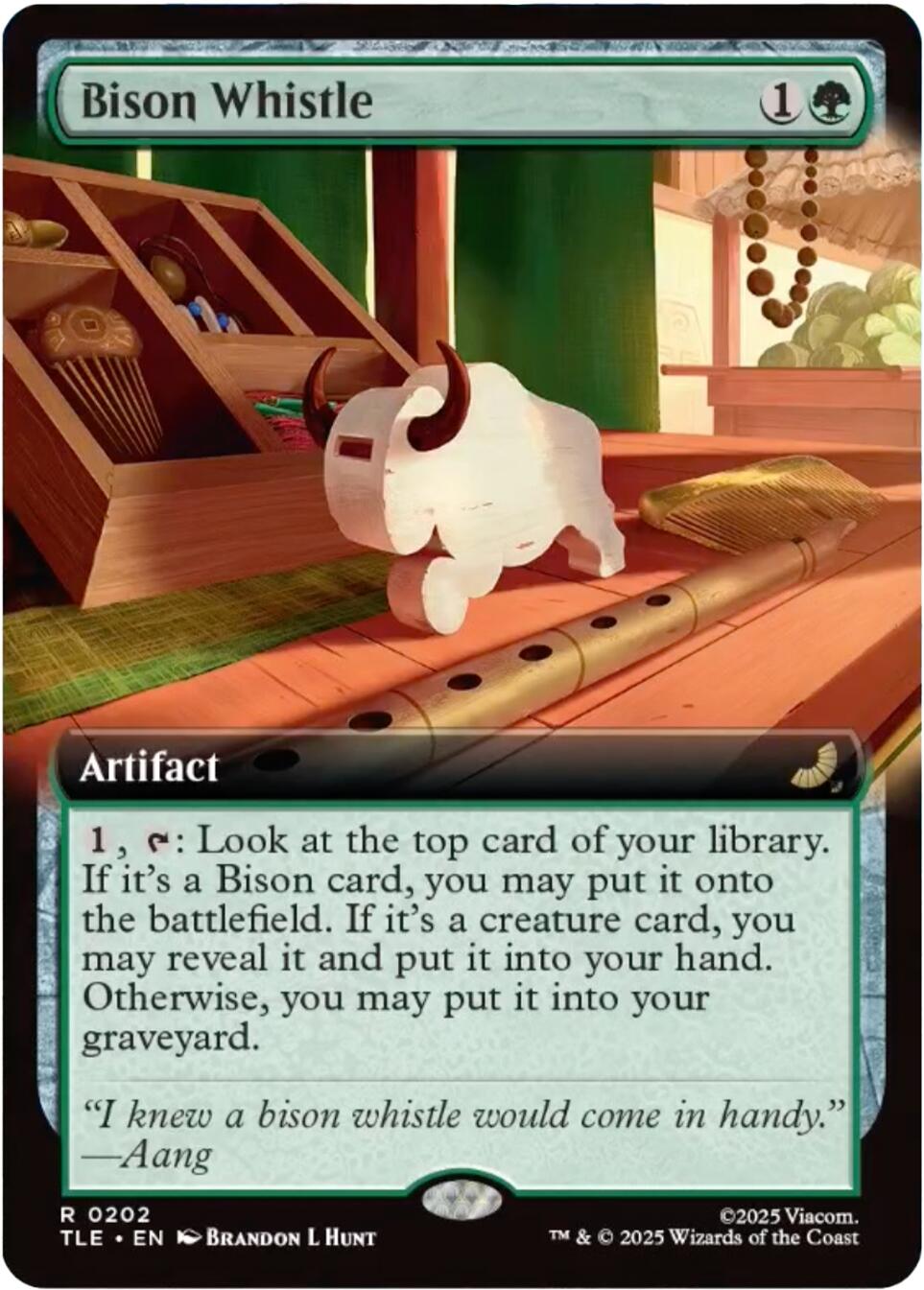 Bison Whistle (Extended Art) [Avatar: The Last Airbender: Eternal-Legal] | L.A. Mood Comics and Games