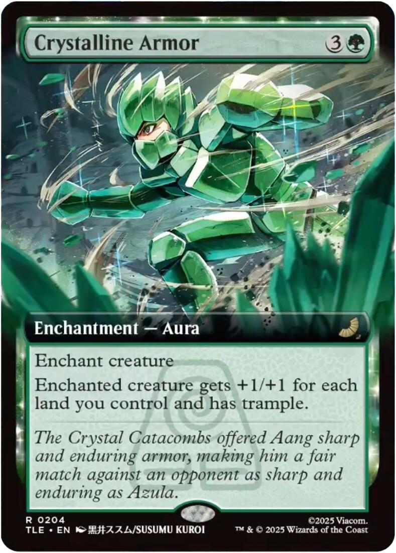Crystalline Armor (Extended Art) [Avatar: The Last Airbender: Eternal-Legal] | L.A. Mood Comics and Games