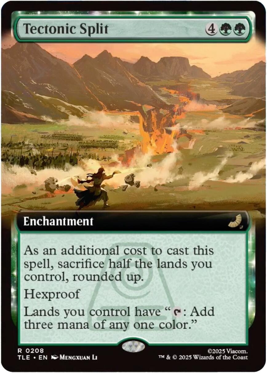 Tectonic Split (Extended Art) [Avatar: The Last Airbender: Eternal-Legal] | L.A. Mood Comics and Games