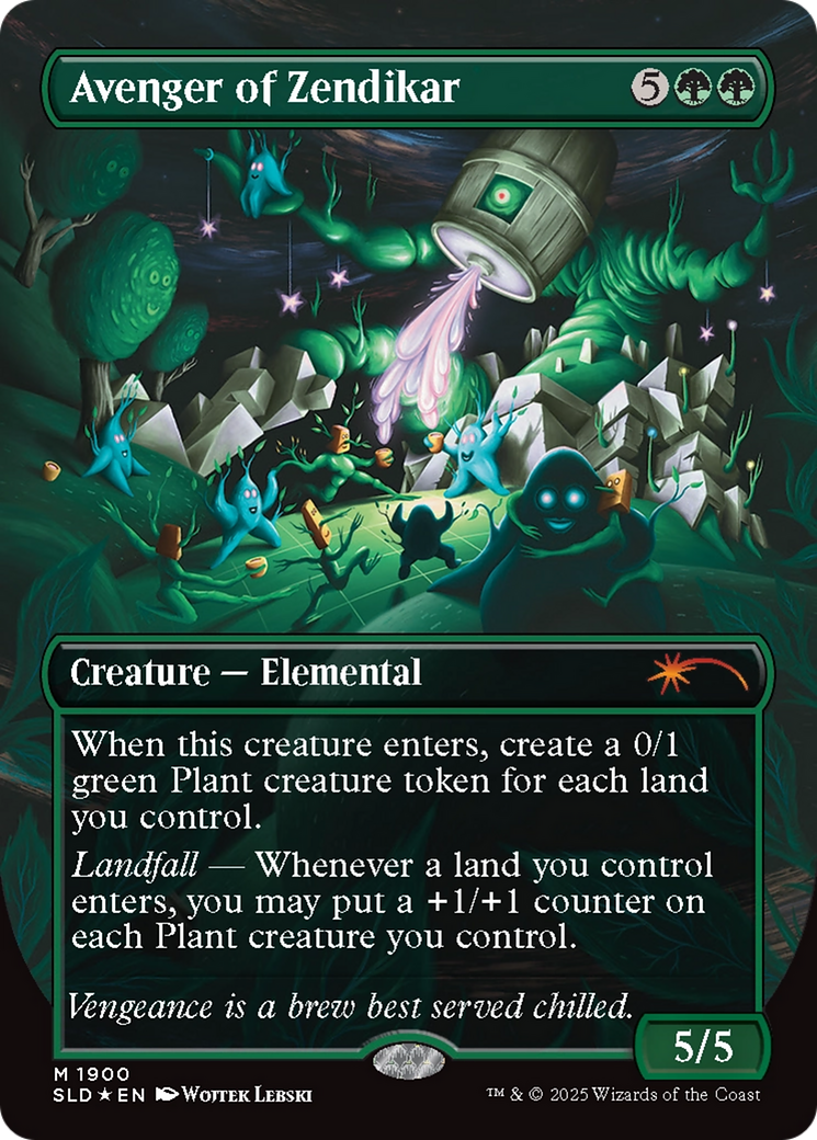 Avenger of Zendikar (Double Rainbow Foil) [Secret Lair Drop Series] | L.A. Mood Comics and Games