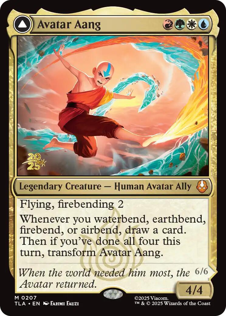 Avatar Aang [Avatar: The Last Airbender Prerelease Cards] | L.A. Mood Comics and Games