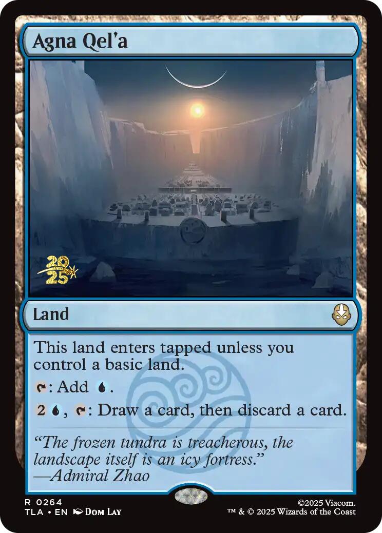 Agna Qel'a [Avatar: The Last Airbender Prerelease Cards] | L.A. Mood Comics and Games