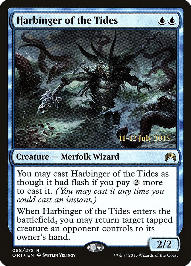 Harbinger of the Tides [Magic Origins Prerelease Promos] | L.A. Mood Comics and Games