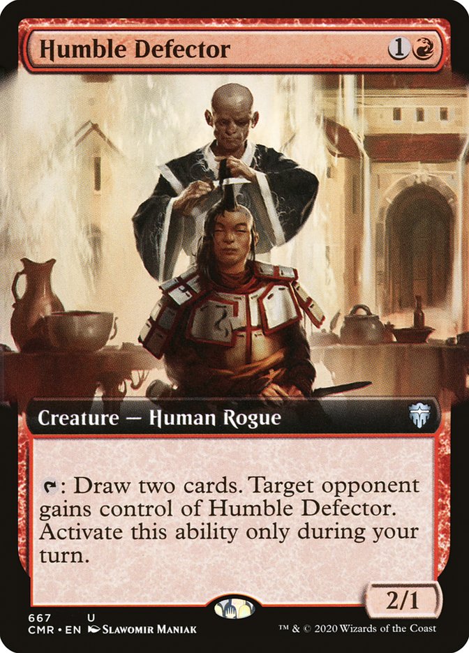 Humble Defector (Extended Art) [Commander Legends] | L.A. Mood Comics and Games