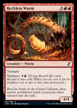 Reckless Wurm [Time Spiral Remastered] | L.A. Mood Comics and Games