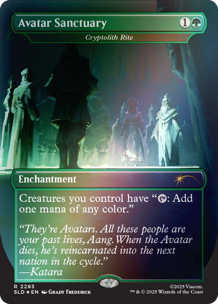 Avatar Sanctuary - Cryptolith Rite (Rainbow Foil) [Secret Lair Drop Series] | L.A. Mood Comics and Games