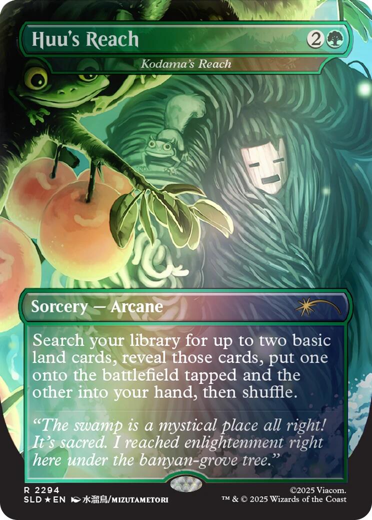 Huu's Reach - Kodama's Reach (Rainbow Foil) [Secret Lair Drop Series] | L.A. Mood Comics and Games