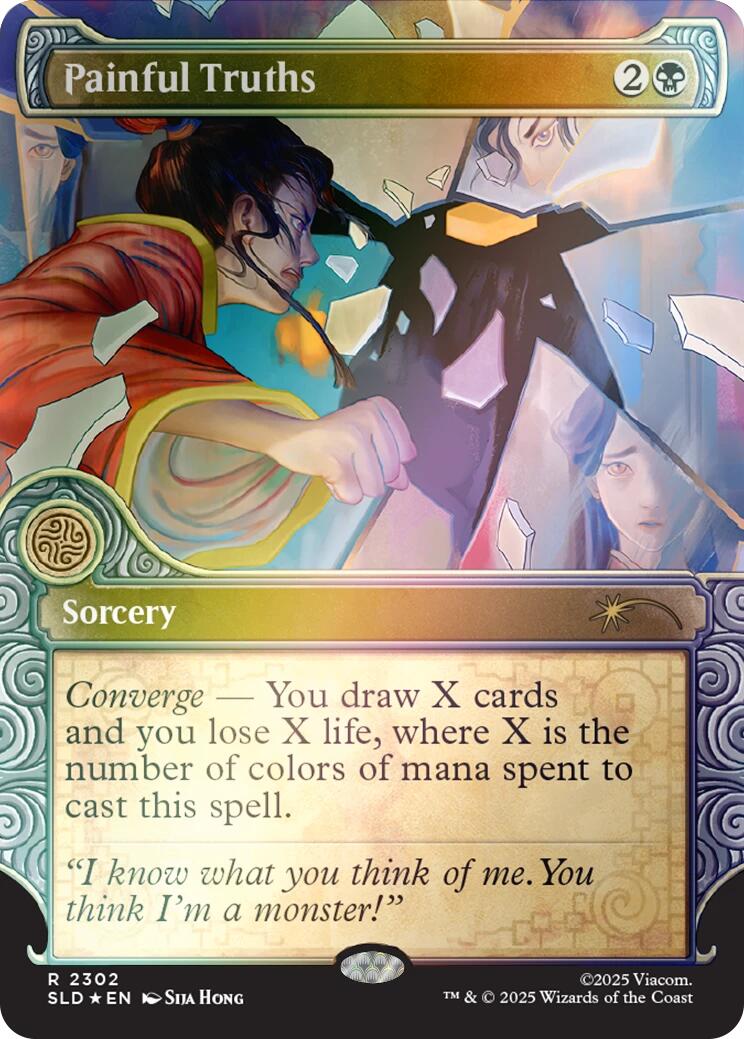 Painful Truths (Rainbow Foil) [Secret Lair Drop Series] | L.A. Mood Comics and Games