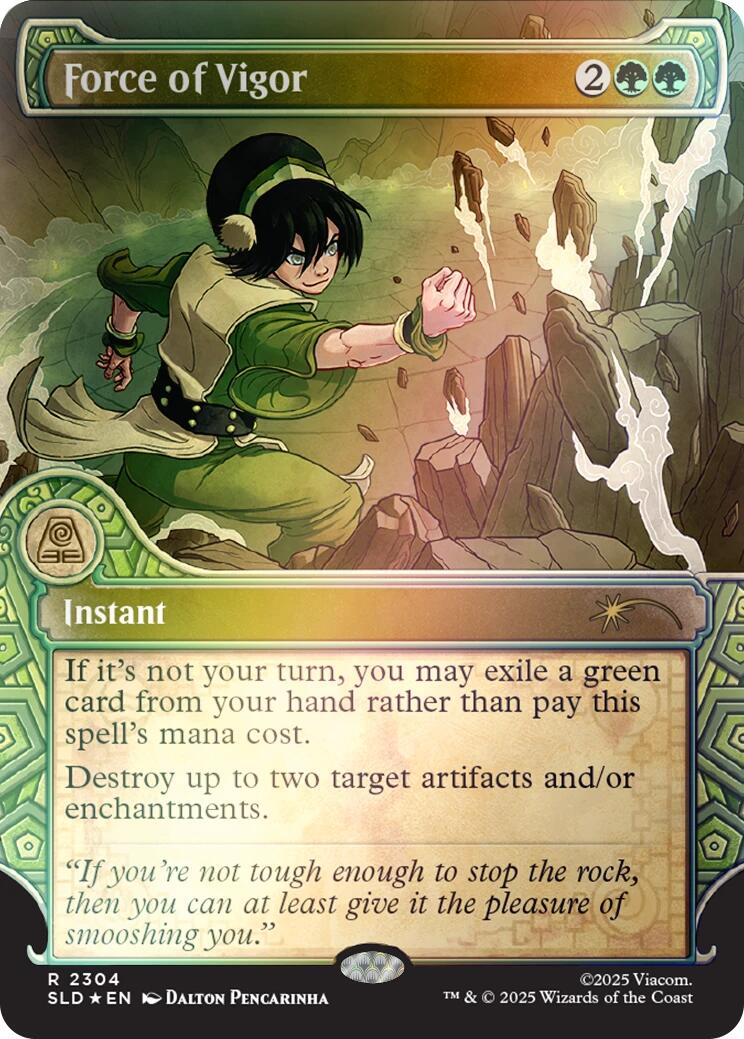 Force of Vigor (Rainbow Foil) [Secret Lair Drop Series] | L.A. Mood Comics and Games