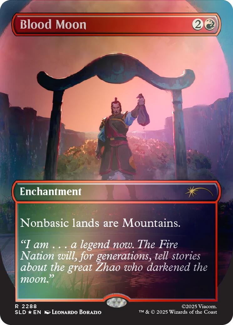 Blood Moon (Rainbow Foil) [Secret Lair Drop Series] | L.A. Mood Comics and Games