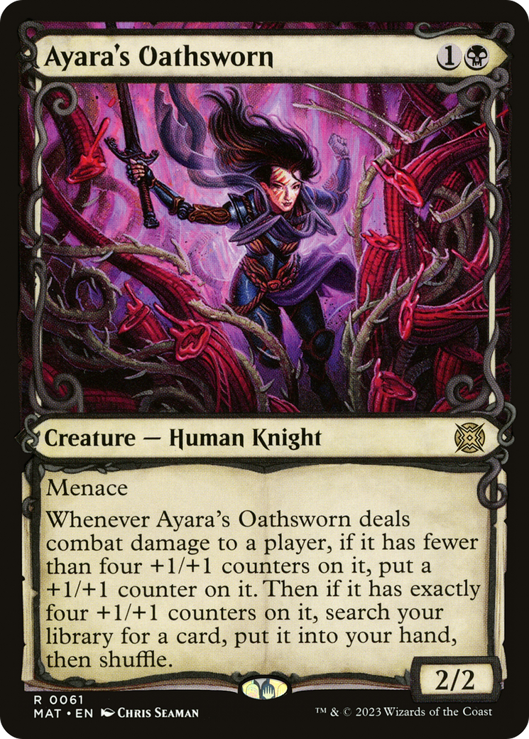 Ayara's Oathsworn (Showcase) [March of the Machine: The Aftermath] | L.A. Mood Comics and Games