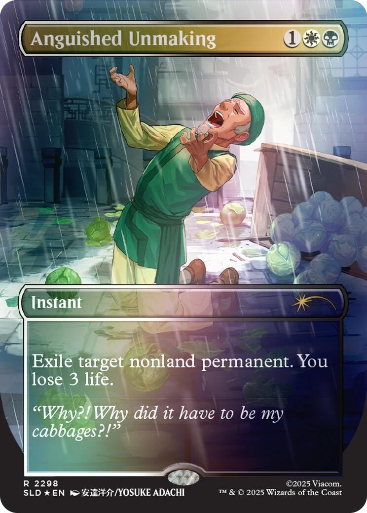 Anguished Unmaking (2298) (Rainbow Foil) [Secret Lair Drop Series] | L.A. Mood Comics and Games