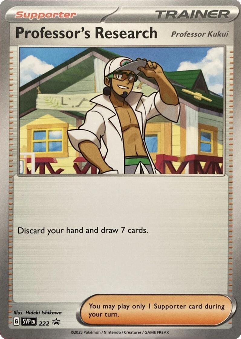 Professor's Research (222) [Scarlet & Violet: Black Star Promos] | L.A. Mood Comics and Games