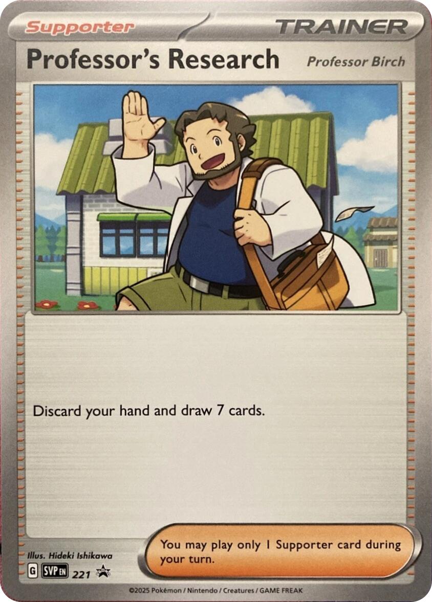 Professor's Research (221) [Scarlet & Violet: Black Star Promos] | L.A. Mood Comics and Games