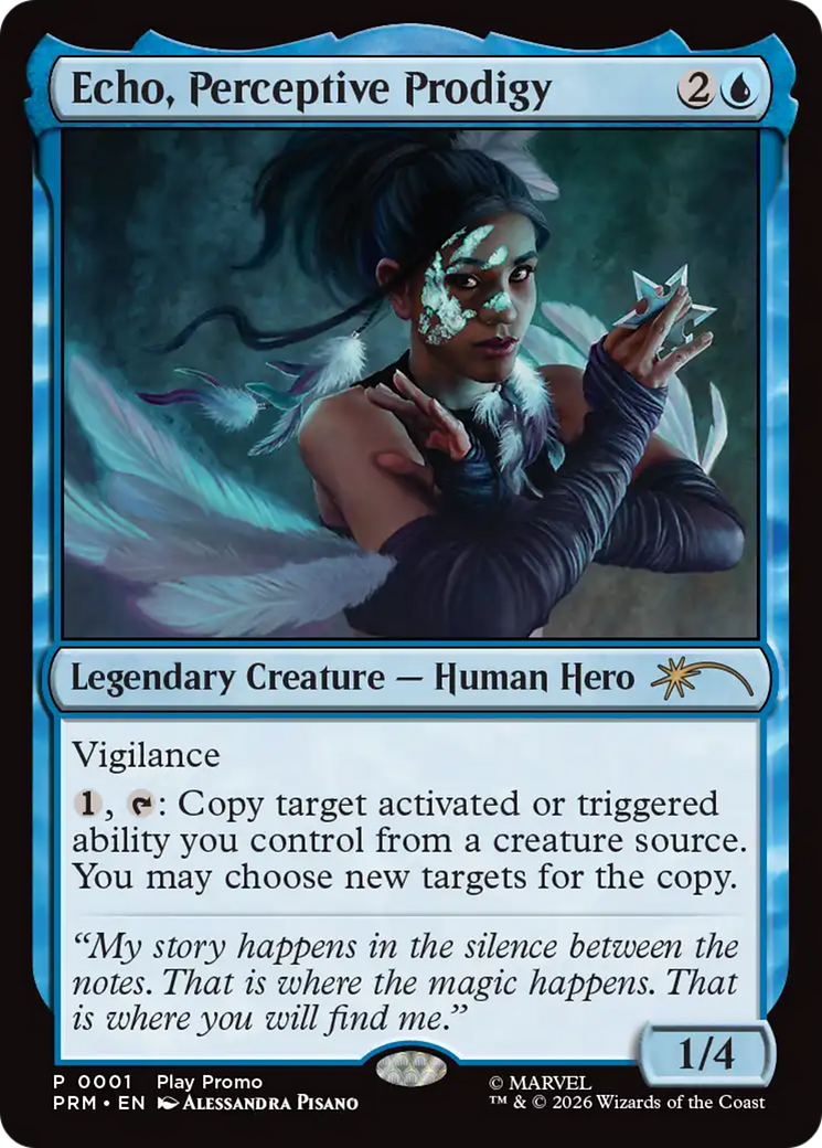 Echo, Perceptive Prodigy [Standard Showdown Promos] | L.A. Mood Comics and Games