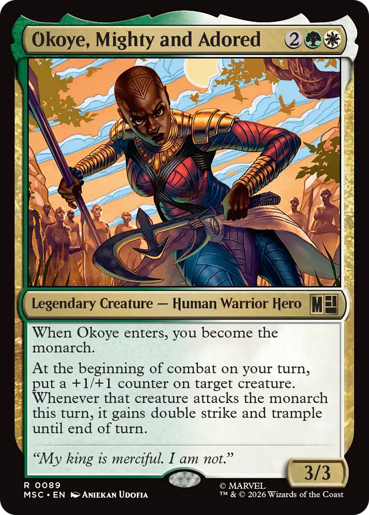Okoye, Mighty and Adored [Marvel Super Heroes Commander] | L.A. Mood Comics and Games