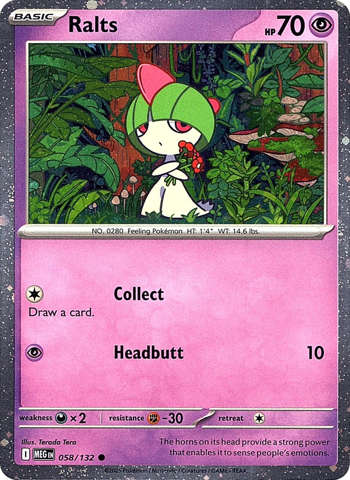 Ralts (058/132) (Cosmos Holo) [Miscellaneous Cards] | L.A. Mood Comics and Games