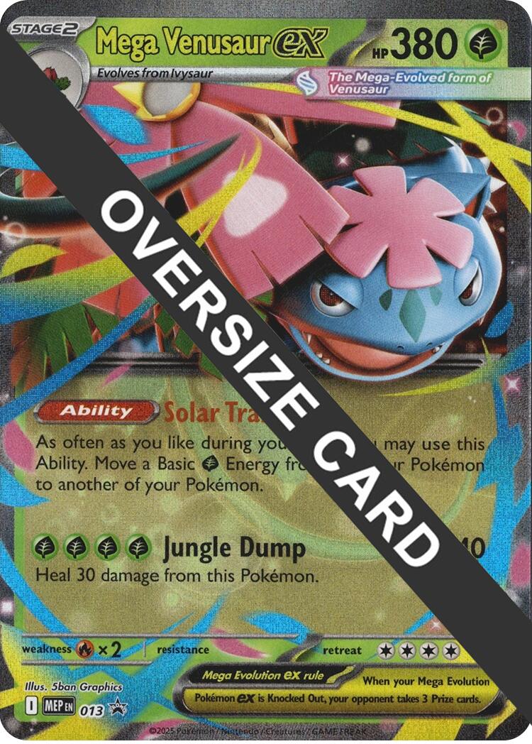 Mega Venusaur ex (013) (Jumbo) [Mega Evolution Promo] | L.A. Mood Comics and Games