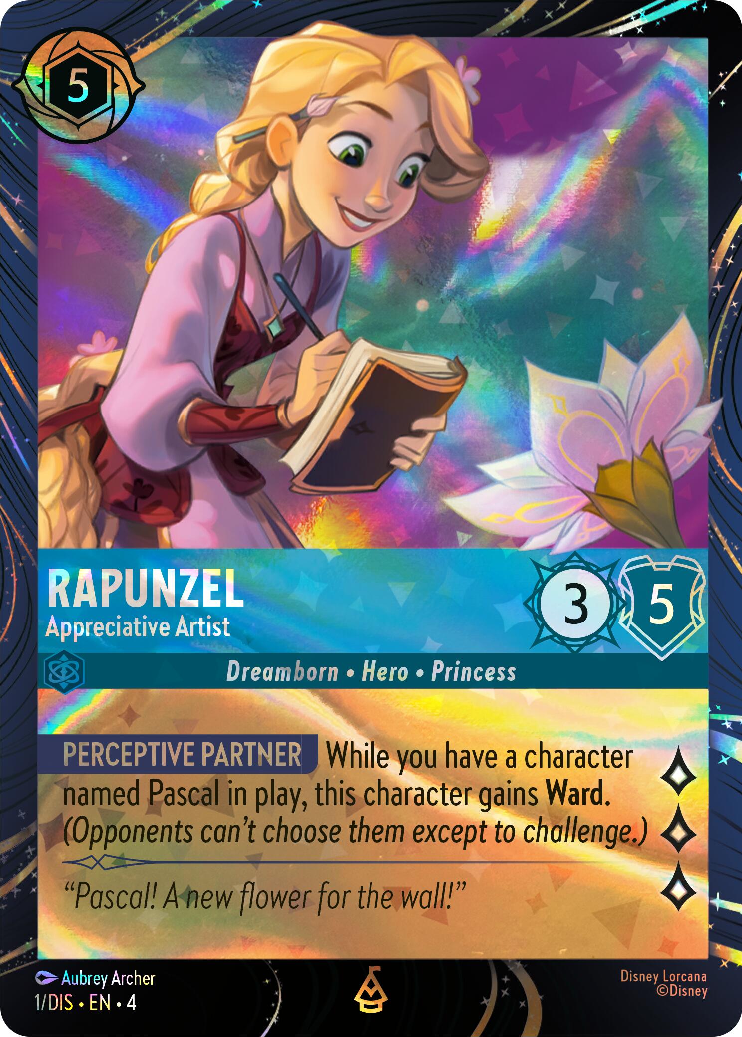 Rapunzel - Appreciative Artist (1) [Promo Cards] | L.A. Mood Comics and Games