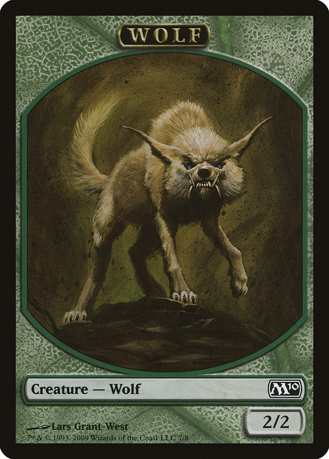 Wolf Token [Magic 2010 Tokens] | L.A. Mood Comics and Games