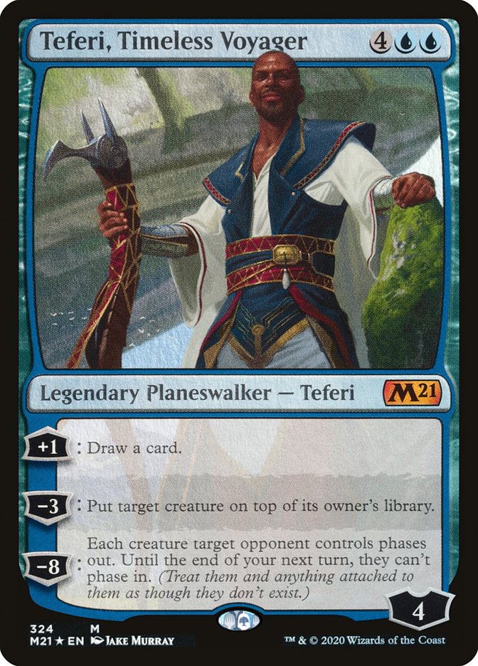 Teferi, Timeless Voyager [Core Set 2021] | L.A. Mood Comics and Games