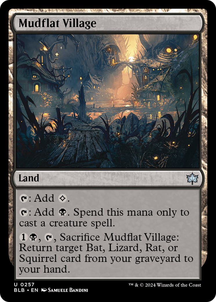 Mudflat Village [Bloomburrow] | L.A. Mood Comics and Games